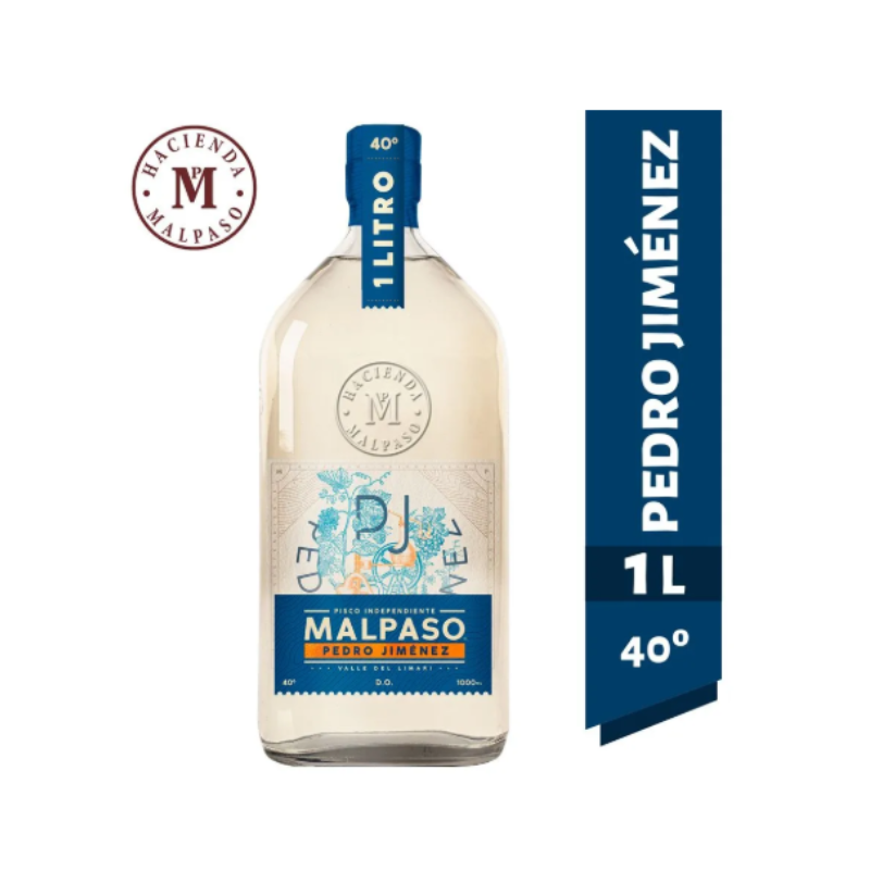 Pisco Mal Paso Pedro Jimenez 40° 1 L