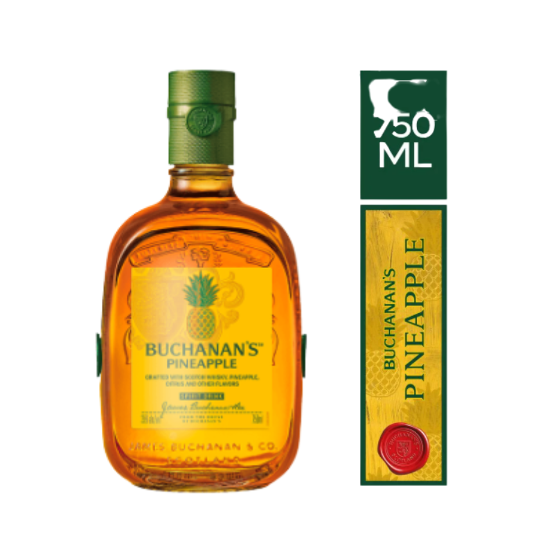 Whisky Buchanan's Piña 35° 750 cc