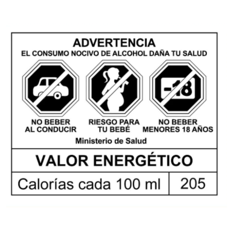 Cóctel Sour Sabor Andino Limón 700 cc