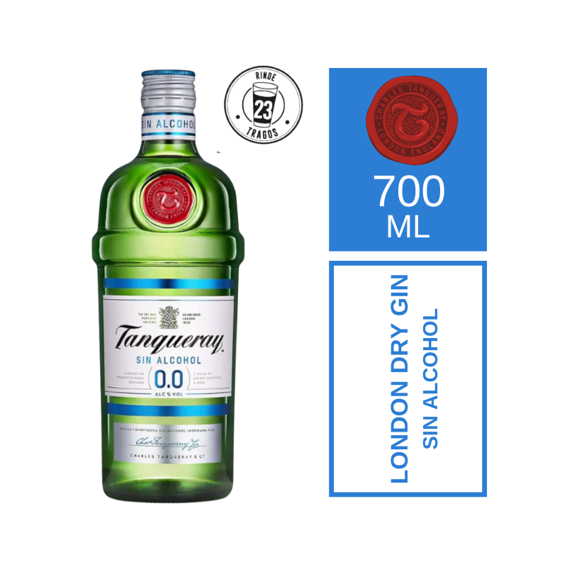 Gin Sin Alcohol Tenqueray 0,0 Free Alcohol